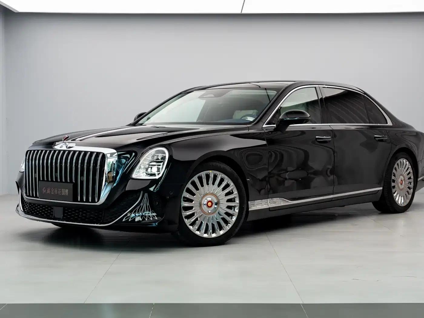 Hongqi Golden Sunflower Elegant 2026 Model 3.0T V6 — миниатюра 2