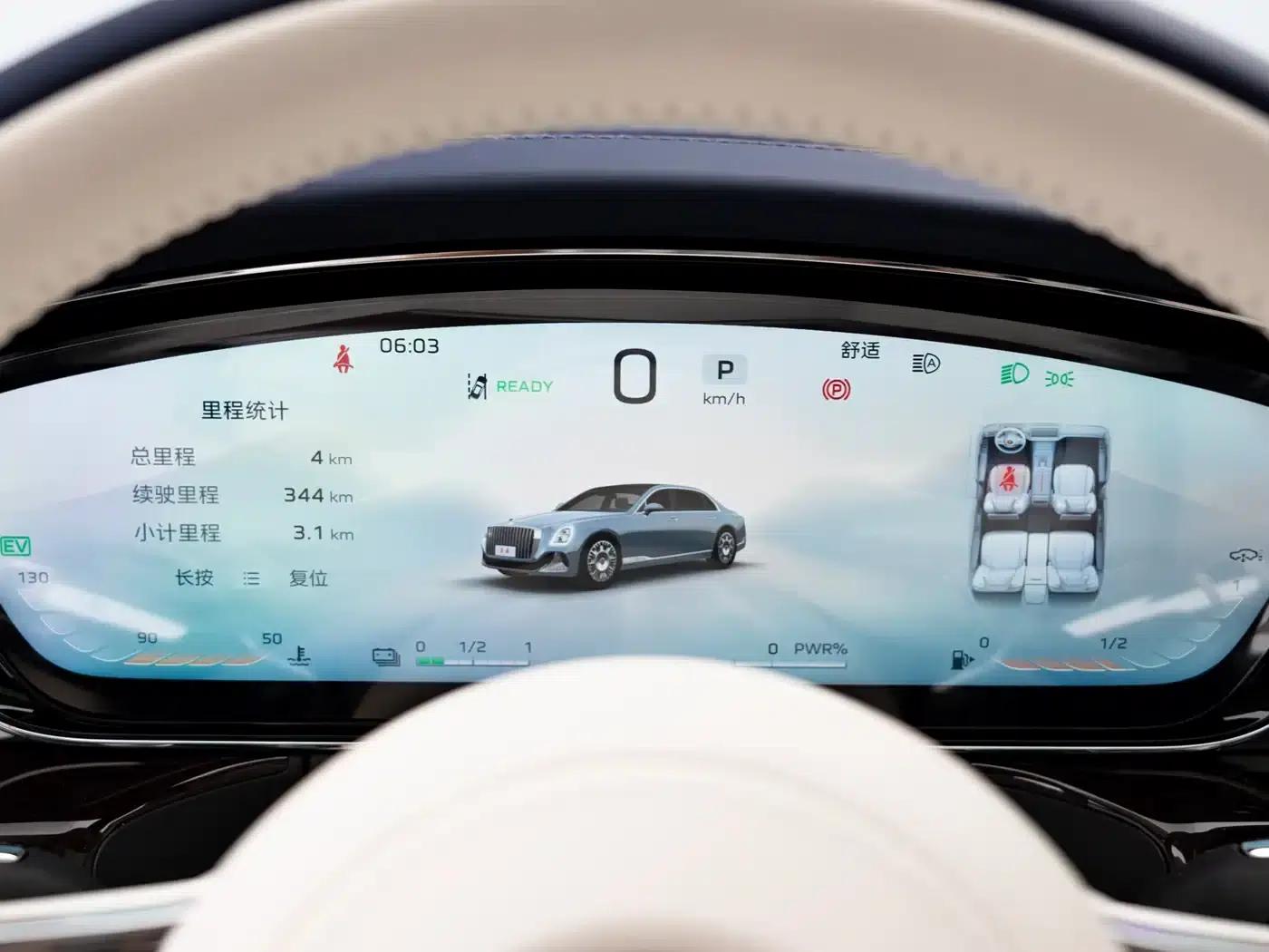 Hongqi Golden Sunflower Elegant 2026 Model 3.0T V6 — миниатюра 8