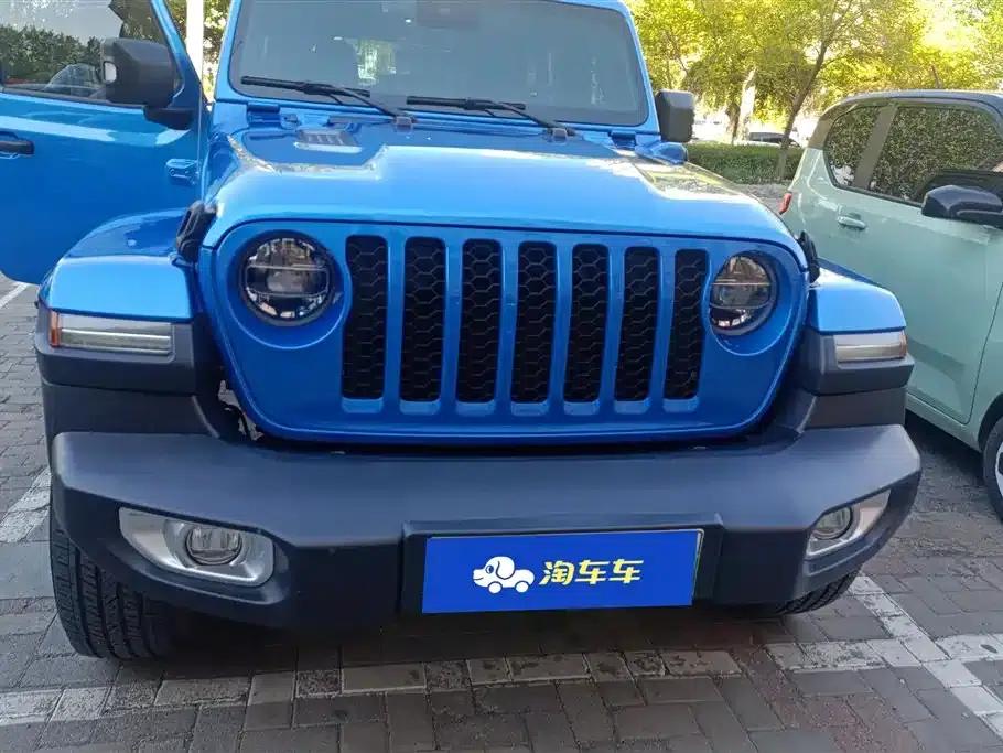 Jeep Wrangler New Energy 2021 Model 4-Door 2.0T 4xe Sahara — миниатюра 2