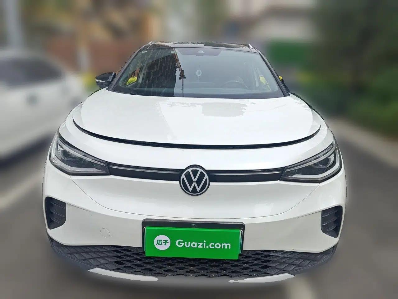 Volkswagen ID.4 CROZZ 2021 Yeyue First-Edition Two-Wheel-Drive Version — миниатюра 2
