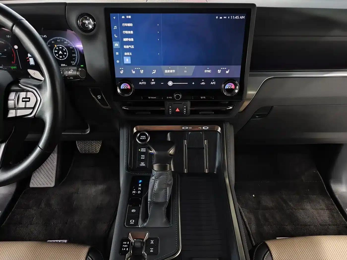 Lexus GX 2024 Overtrail Peak Edition — миниатюра 17