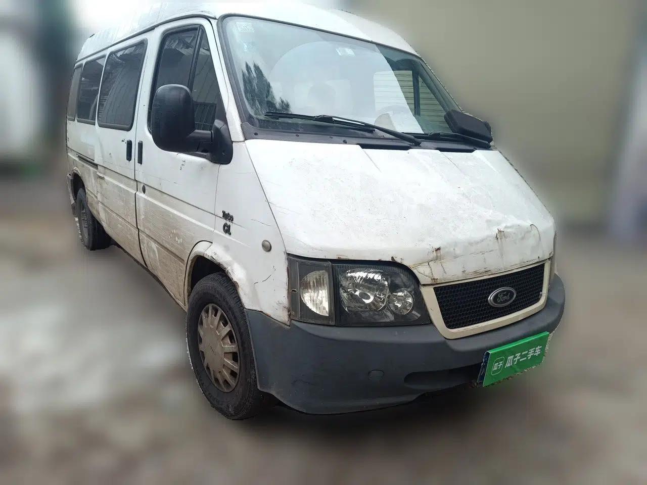 Ford Classic Transit 2013 2.8T Refurbished Diesel Ice-White Logistics Vehicle Long Wheelbase Mid-Roof Model JX493ZLQ4 — миниатюра 3
