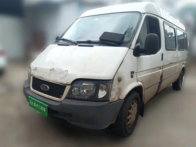 Ford Classic Transit 2013 2.8T Refurbished Diesel Ice-White Logistics Vehicle Long Wheelbase Mid-Roof Model JX493ZLQ4