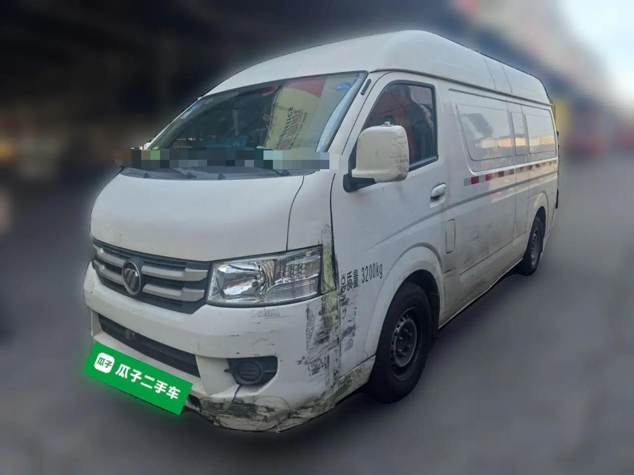Foton Scenic G7 2020 2.4L Commercial Version Long Wheelbase High-Roof 2-Seat Van China VI Emission Standard 4K22D4M — миниатюра 1