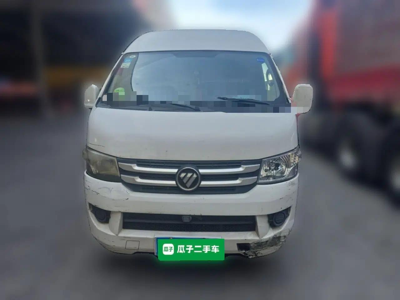 Foton Scenic G7 2020 2.4L Commercial Version Long Wheelbase High-Roof 2-Seat Van China VI Emission Standard 4K22D4M — миниатюра 2