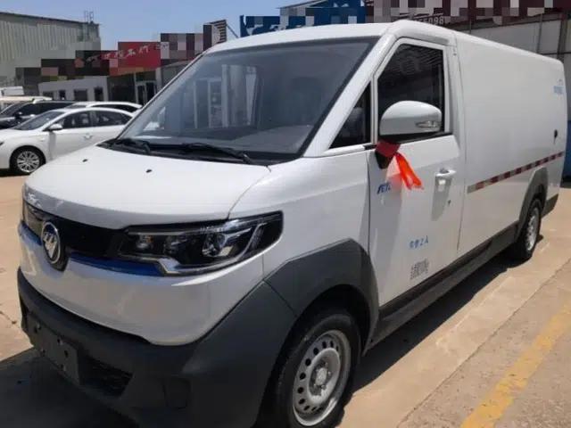 Foton Intelligent Blue Elf E7 2024 Facelifted All-Electric Van Flat Roof 2 Seats CATL 38.64 kWh