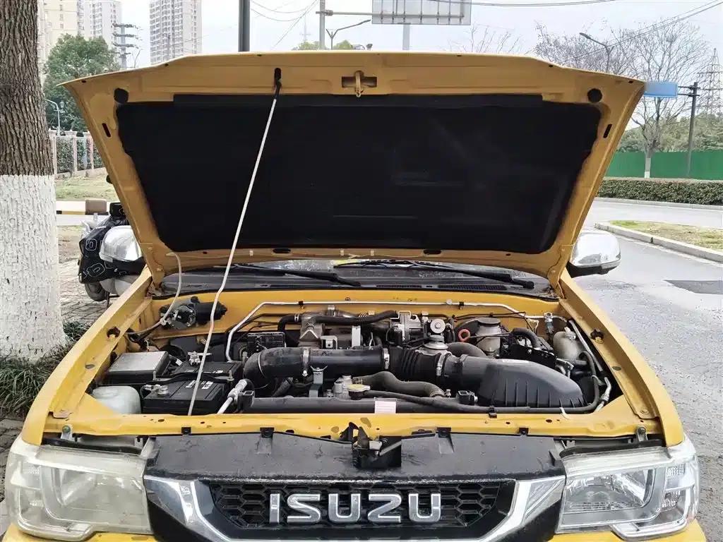 Qingling Isuzu T17 2021 Model 3.0T Diesel Two-Wheel Drive Flatbed Truck with Extended Wheelbase 4KH1CT6H1 — миниатюра 11