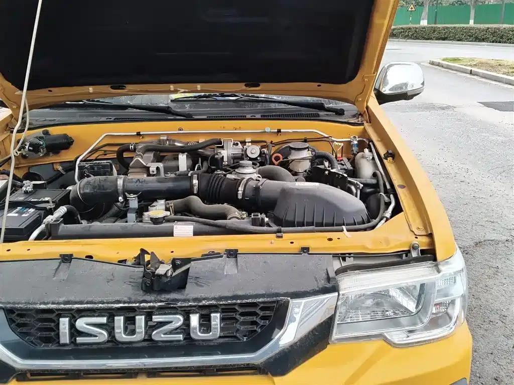 Qingling Isuzu T17 2021 Model 3.0T Diesel Two-Wheel Drive Flatbed Truck with Extended Wheelbase 4KH1CT6H1 — миниатюра 22