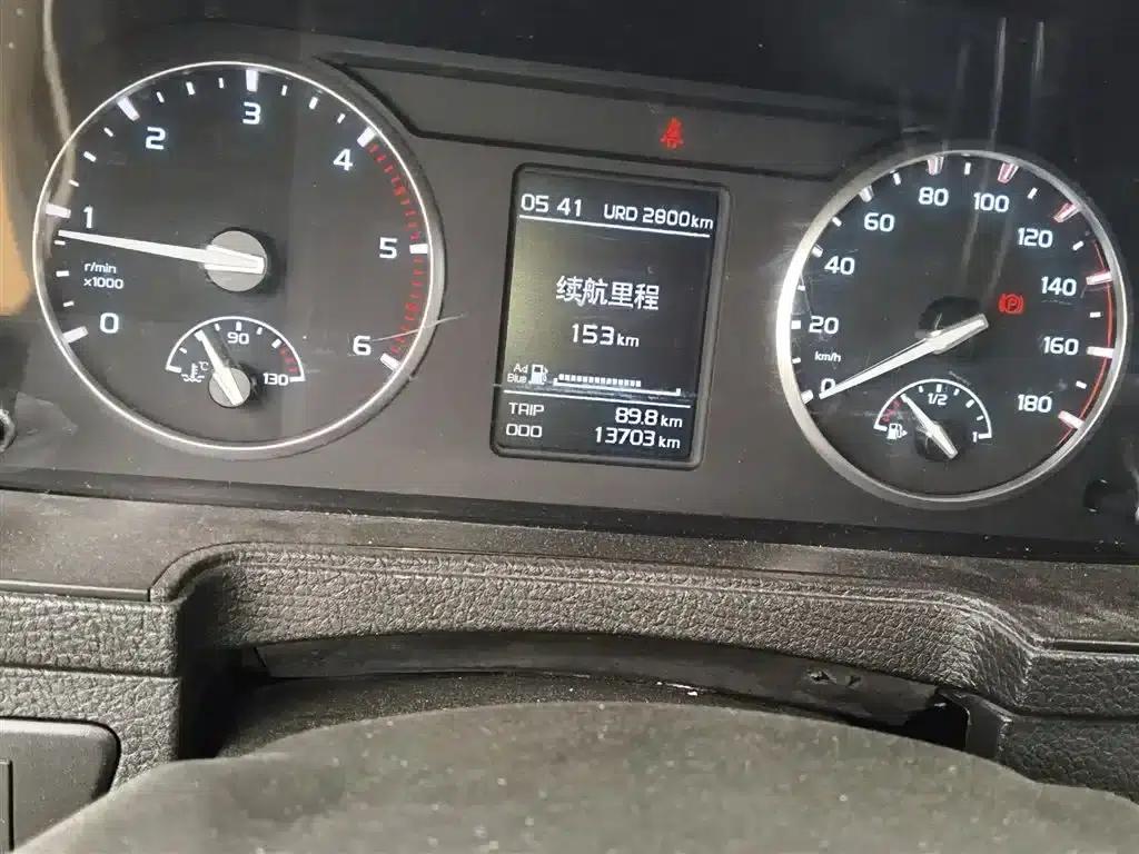 Qingling Isuzu T17 2021 Model 3.0T Diesel Two-Wheel Drive Flatbed Truck with Extended Wheelbase 4KH1CT6H1 — миниатюра 5