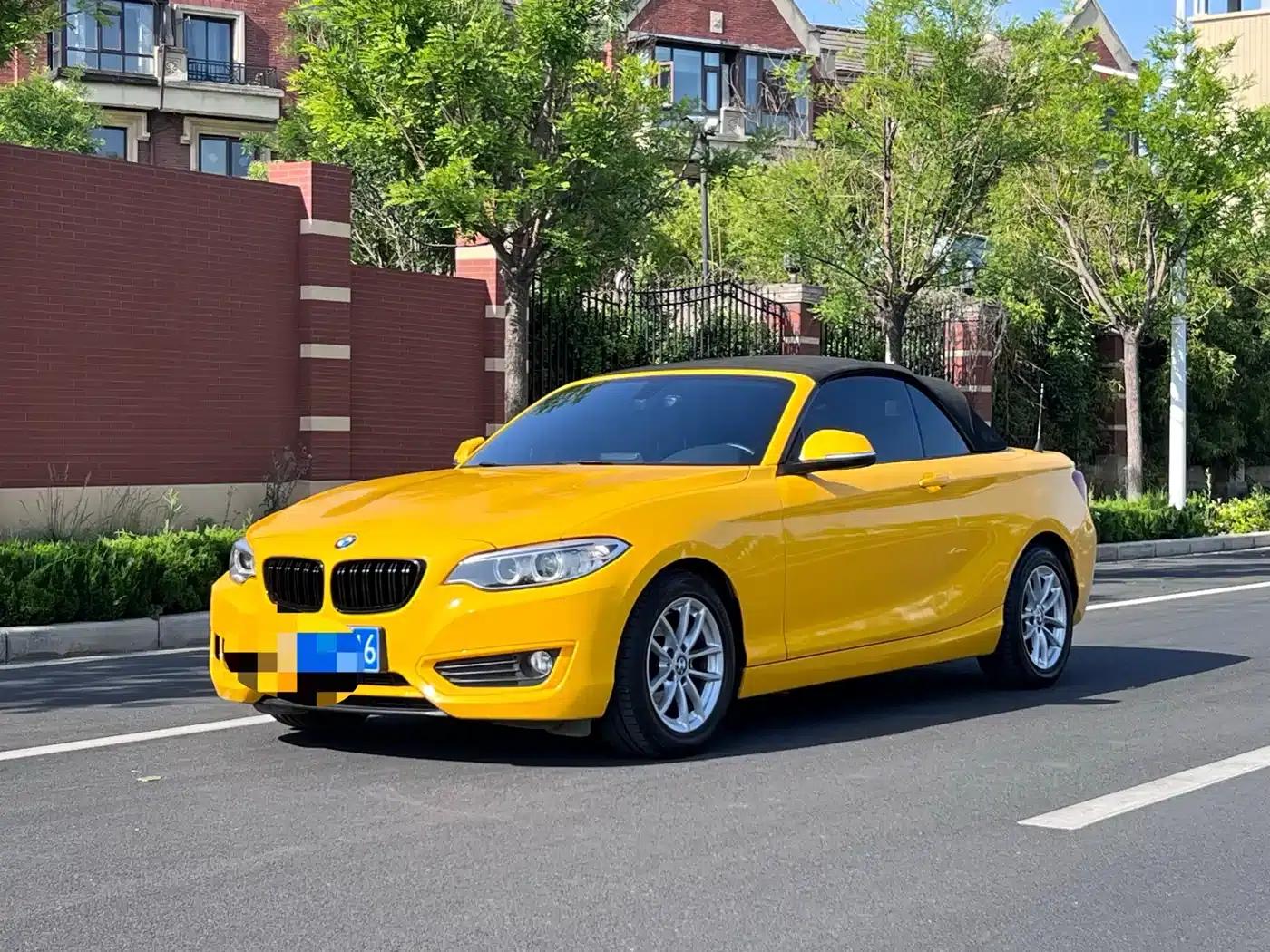 2015 BMW 2 Series Imported 218i Convertible Coupe — миниатюра 2