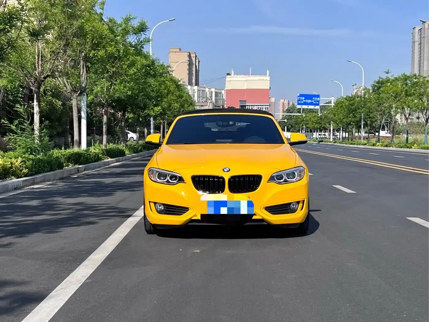 2015 BMW 2 Series Imported 218i Convertible Coupe — миниатюра 3