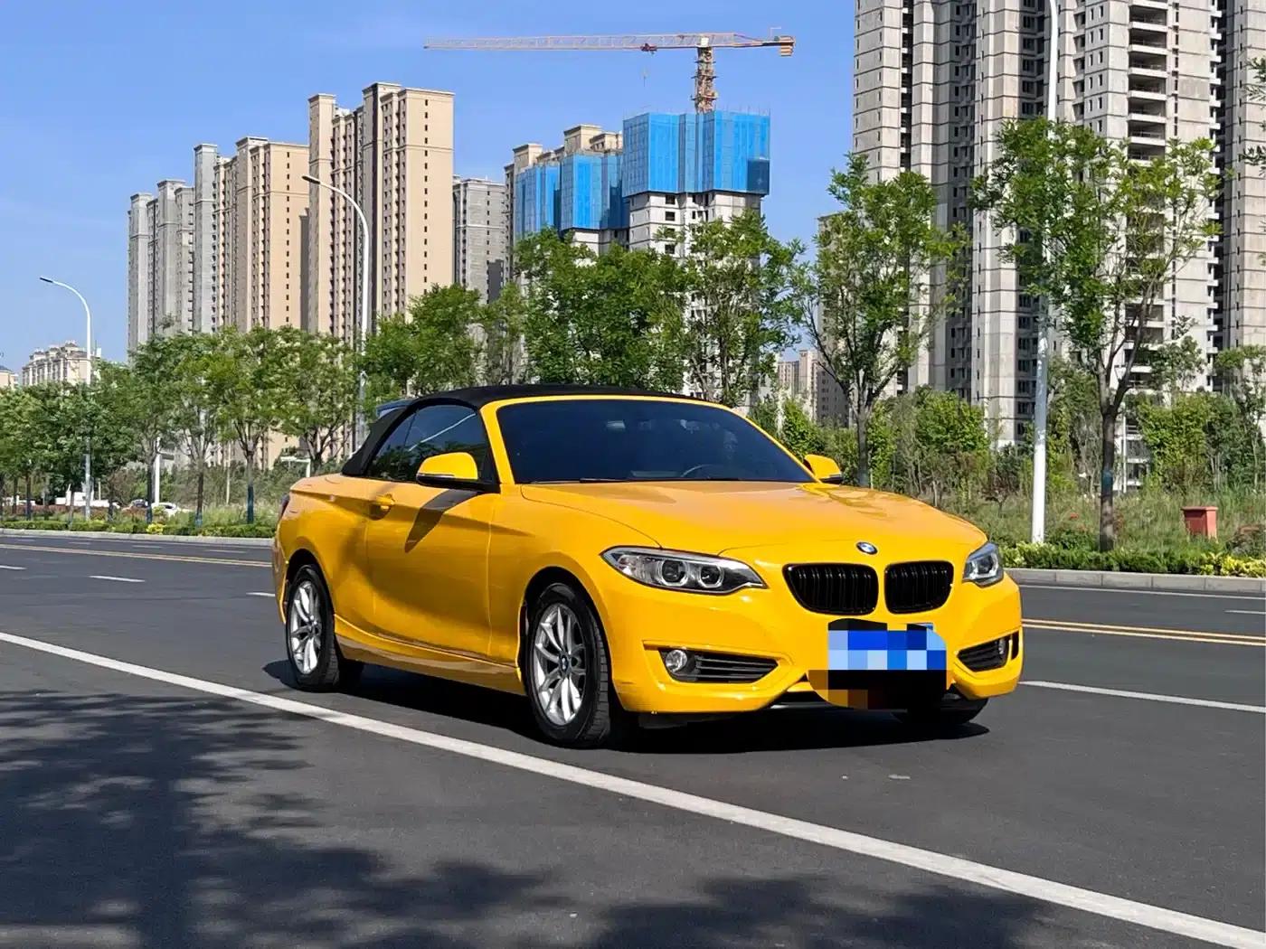 2015 BMW 2 Series Imported 218i Convertible Coupe — миниатюра 4