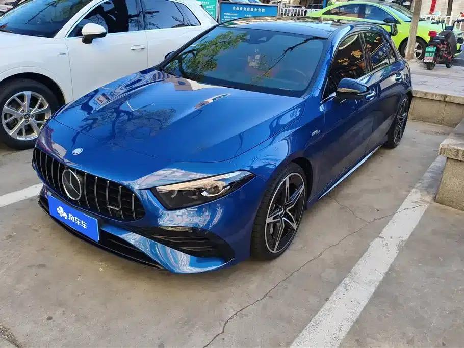 Imported 2024 Mercedes-Benz A-Class AMG A 35 4MATIC — миниатюра 1