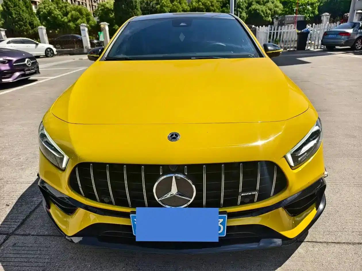 Imported 2022 Mercedes-Benz A-Class AMG A 35 4MATIC — миниатюра 2