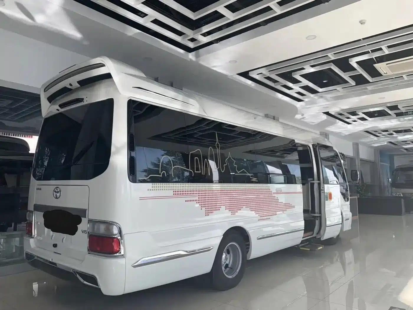 2019 Toyota Coaster 4.0L Premium Edition GRB53L-ZCMSK 20-seater Special Edition 9GR — миниатюра 2
