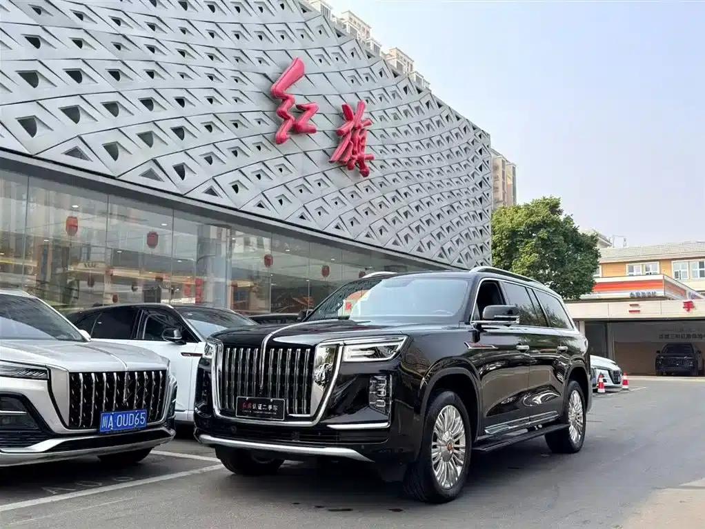 Hongqi Golden Sunflower National Glory 2022 4.0T Premium Flagship Edition 4-seater — миниатюра 1