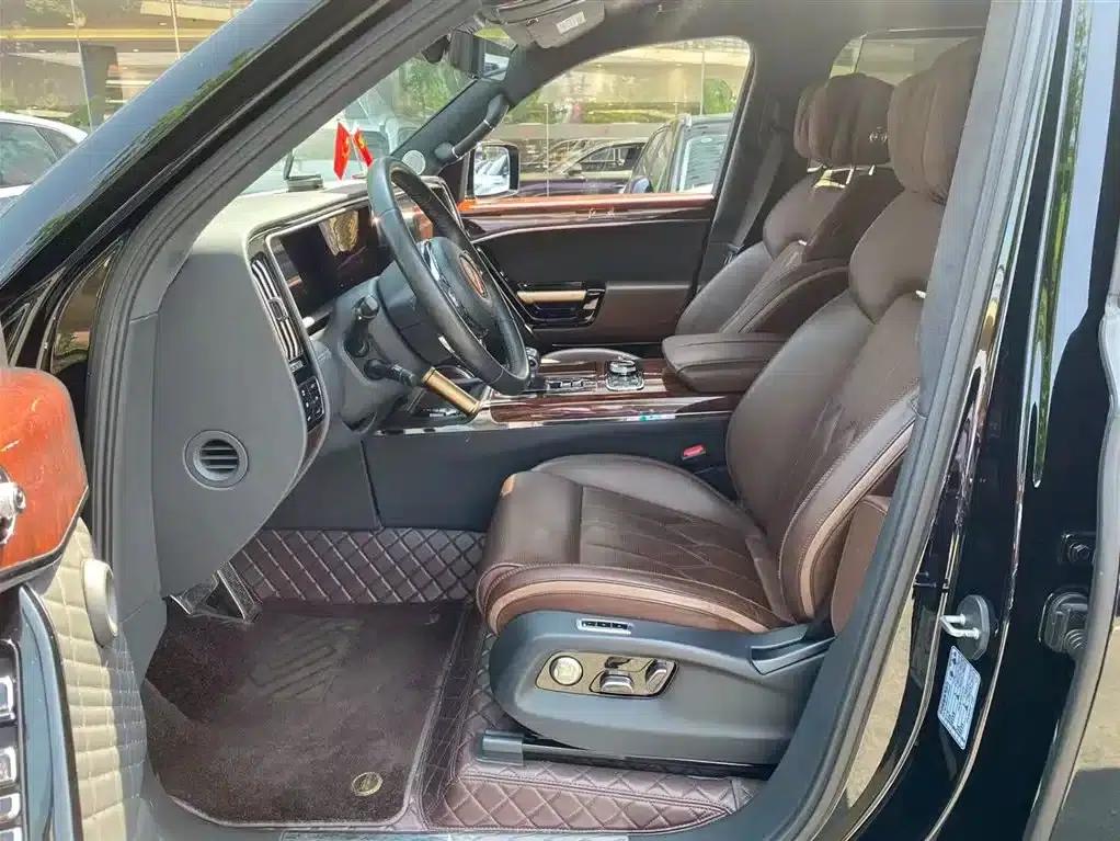 Hongqi Golden Sunflower National Glory 2022 4.0T Premium Flagship Edition 4-seater — миниатюра 14