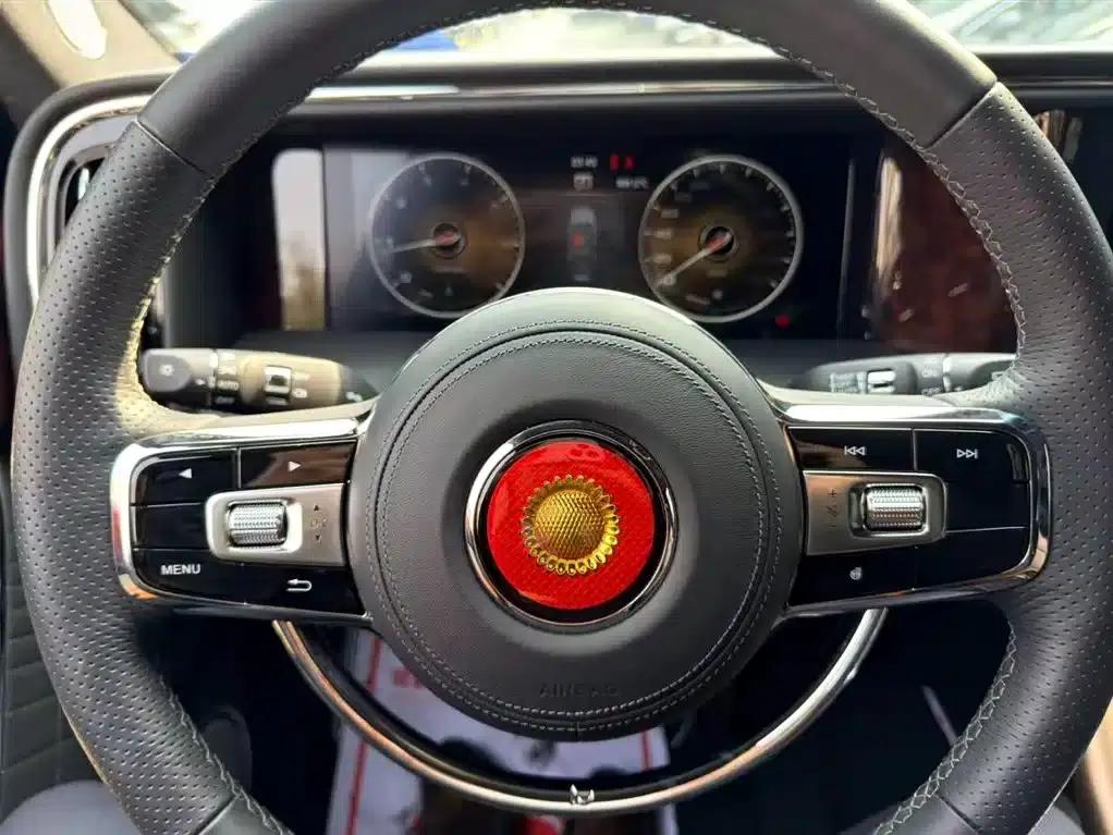 Hongqi Golden Sunflower National Glory 2022 4.0T Premium Flagship Edition 4-seater — миниатюра 27