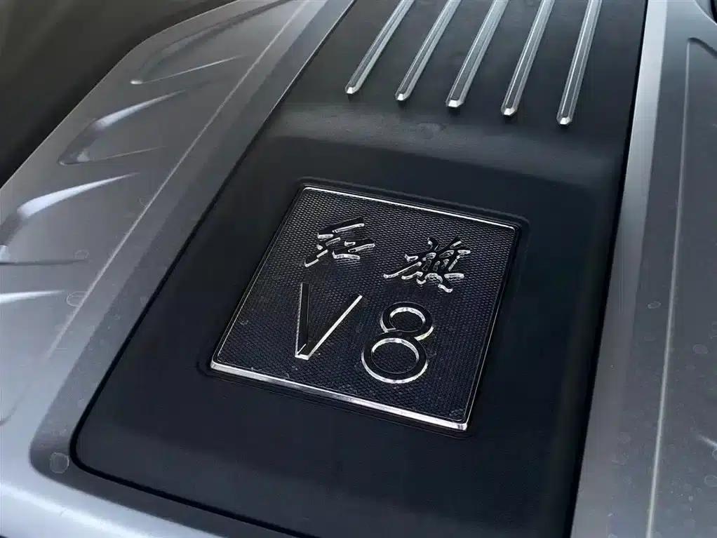 Hongqi Golden Sunflower National Glory 2022 4.0T Premium Flagship Edition 4-seater — миниатюра 34