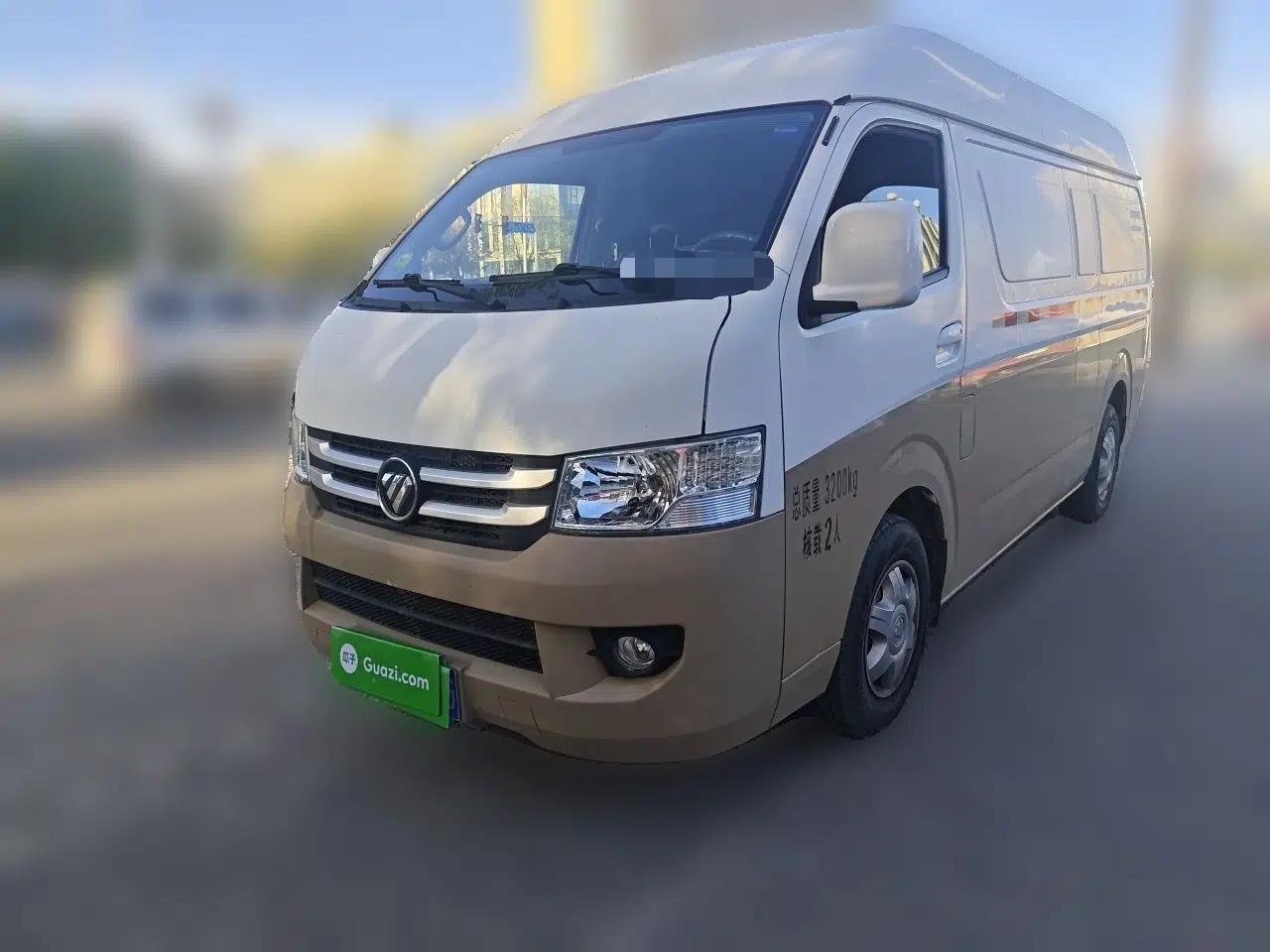 Foton Scenic G7 2020 2.4L Commercial Version Long Wheelbase High-Roof 2-Seat Van China VI Emission Standard 4K22D4M — миниатюра 1