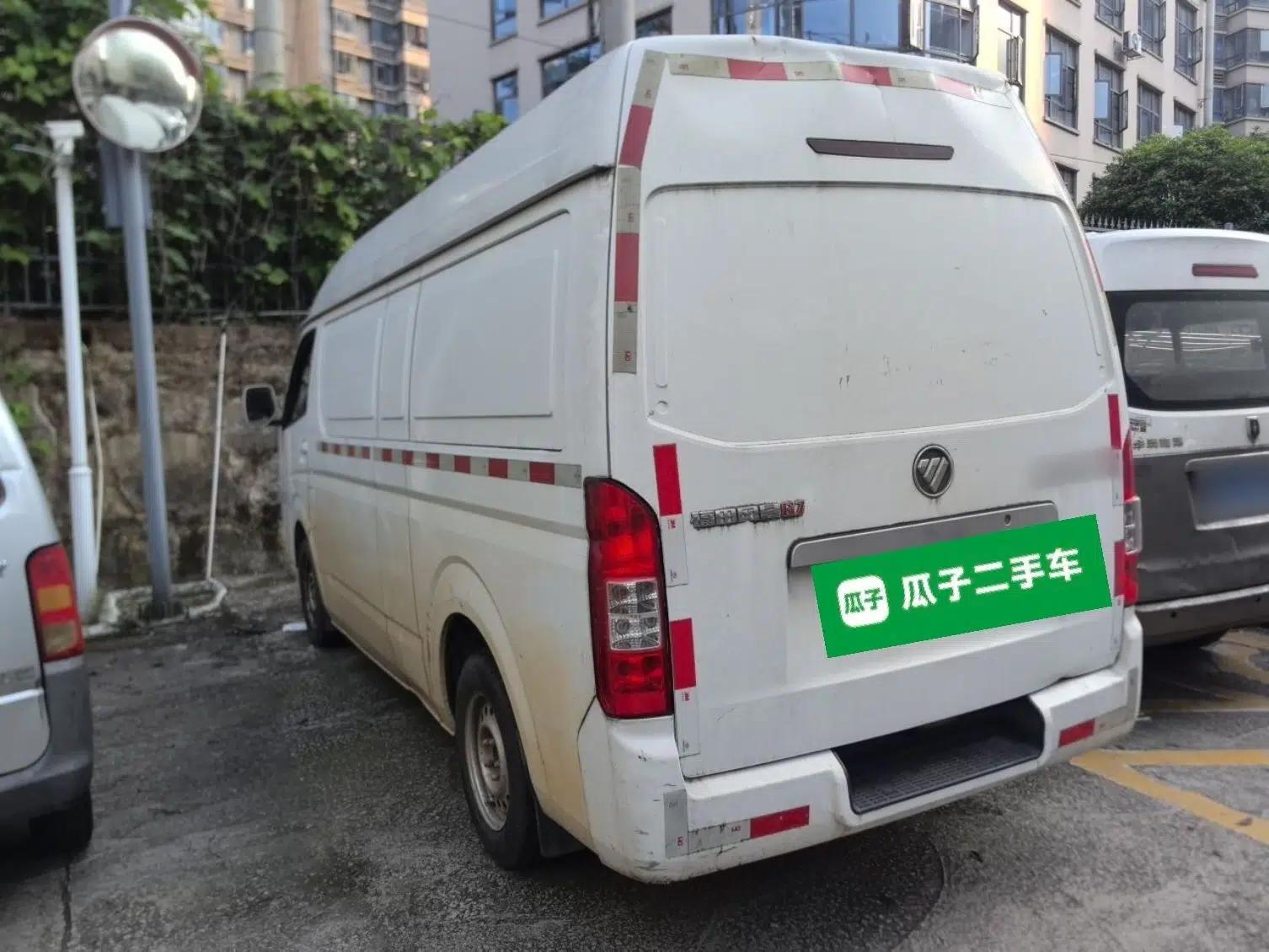 Foton Scenic G7 2020 2.4L Commercial Version Long Wheelbase High-Roof 2-Seat Van China VI Emission Standard 4K22D4M — миниатюра 4