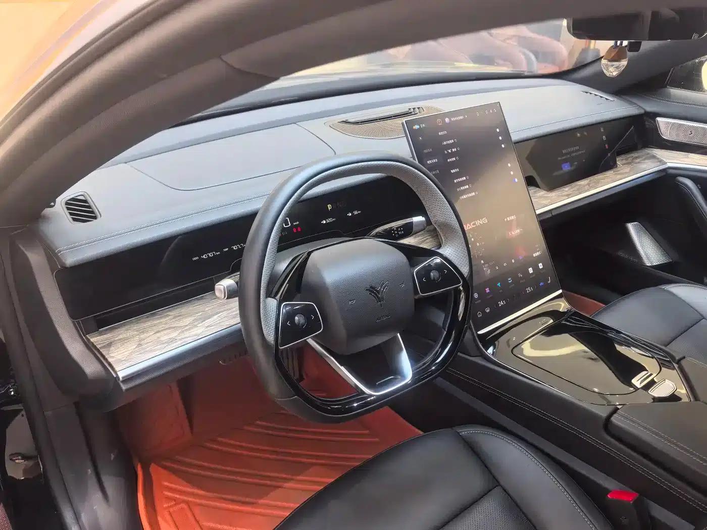 Nezha S 2022 Range Extended Edition, 1160km, Rear-Wheel Drive Mid-Range Version — миниатюра 14