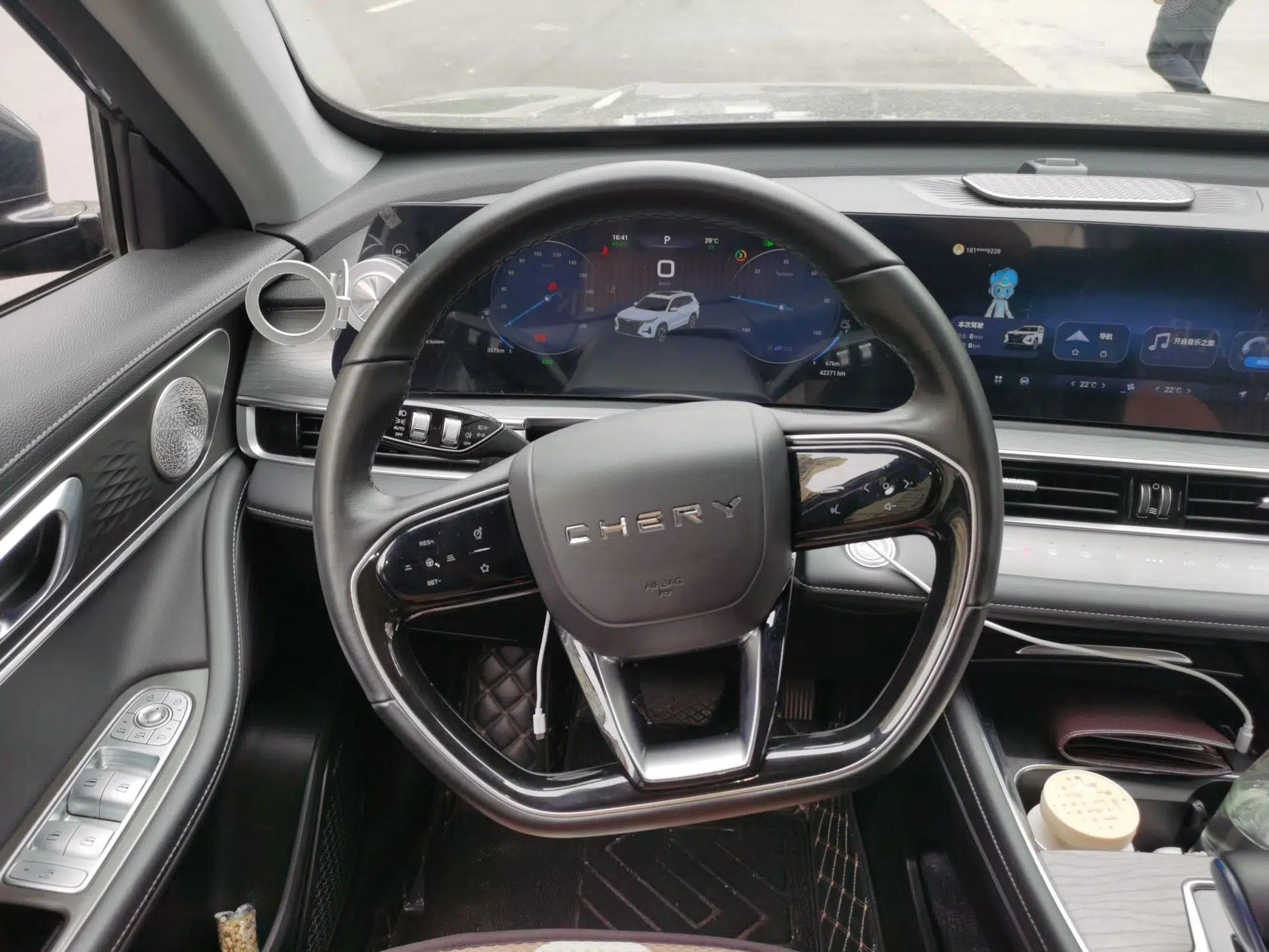 Chery Tiggo 8 PRO New Energy 2023 Champion Edition 1.5T 100km Glory Version — миниатюра 11