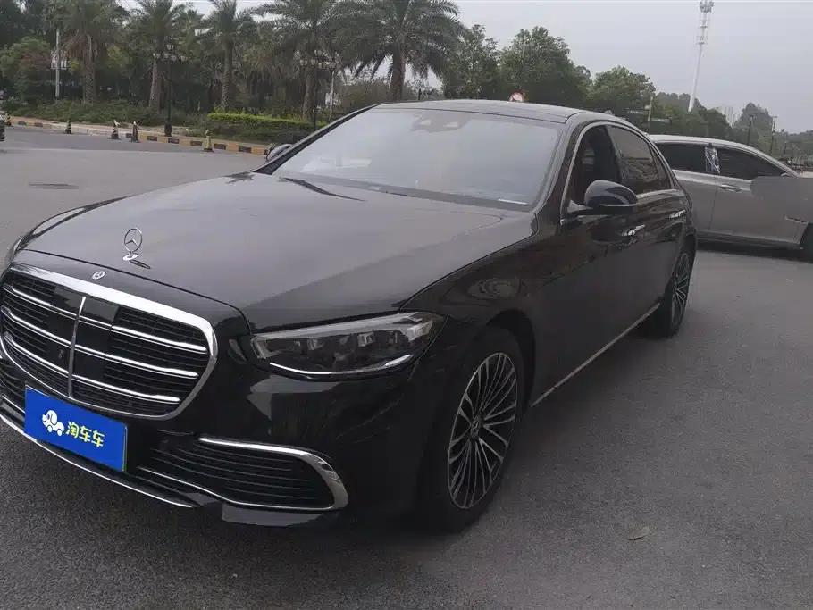 Mercedes-Benz S-Class PHEV 2023 S 450 e L Plug-in Hybrid Sedan — миниатюра 1