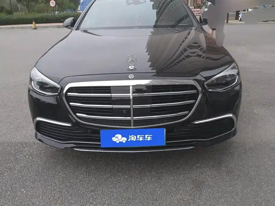 Mercedes-Benz S-Class PHEV 2023 S 450 e L Plug-in Hybrid Sedan — миниатюра 2