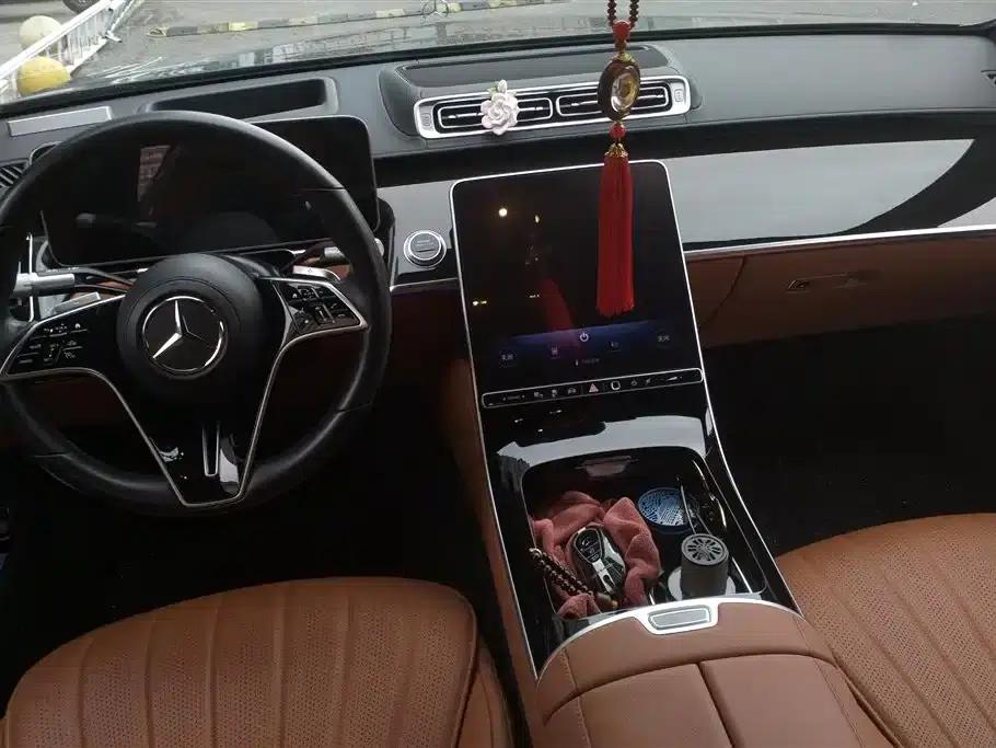 Mercedes-Benz S-Class PHEV 2023 S 450 e L Plug-in Hybrid Sedan — миниатюра 12