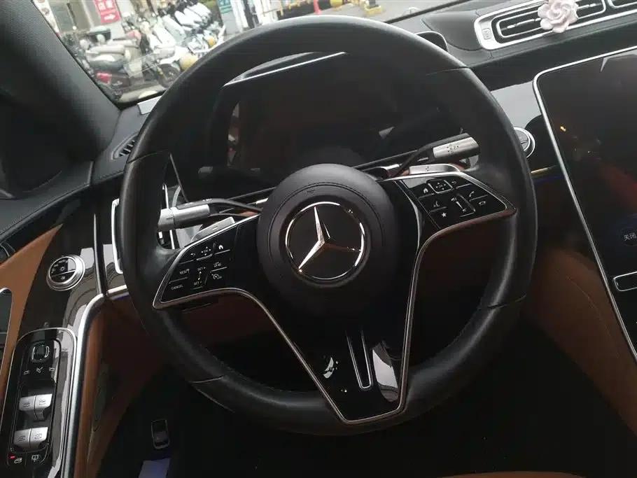 Mercedes-Benz S-Class PHEV 2023 S 450 e L Plug-in Hybrid Sedan — миниатюра 15