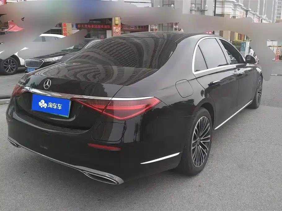 Mercedes-Benz S-Class PHEV 2023 S 450 e L Plug-in Hybrid Sedan — миниатюра 3