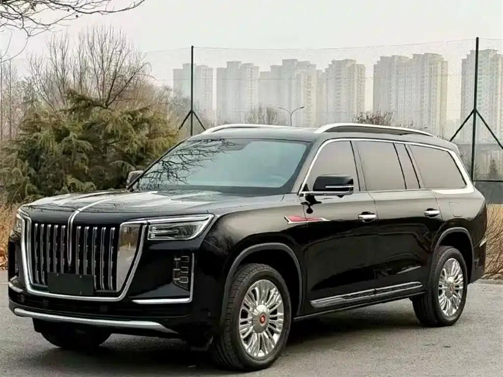 Hongqi Golden Sunflower National Glory 2022 4.0T Premium Flagship Edition 4-seater — миниатюра 2