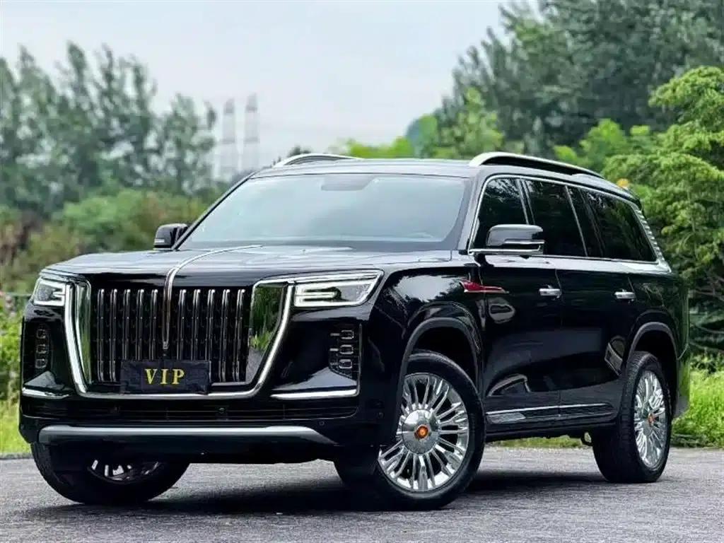 Hongqi Golden Sunflower National Glory 2022 4.0T Premium Flagship Edition 4-seater — миниатюра 2