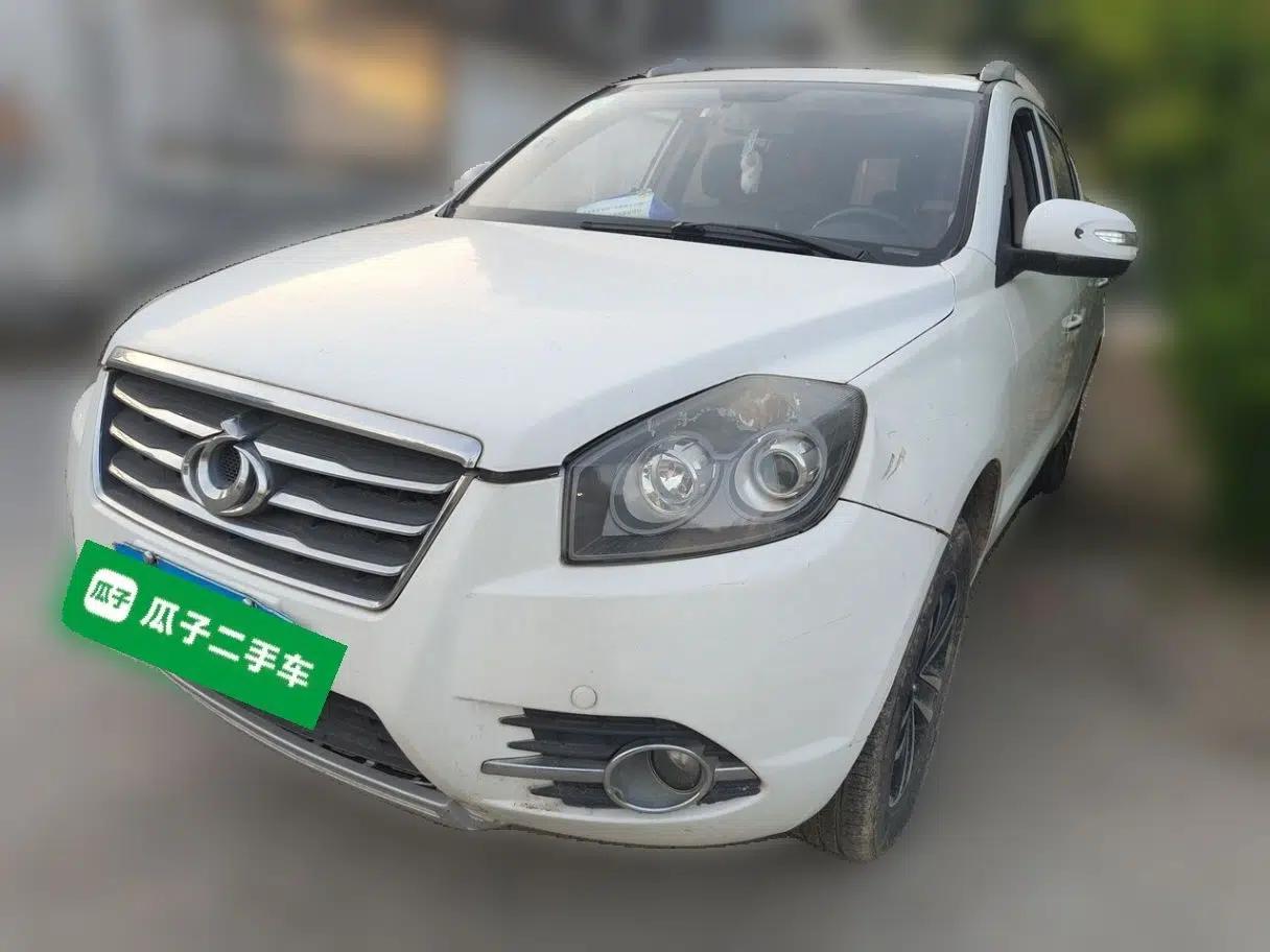 Geely Auto GX7 2015 Classic Edition 1.8L Manual Elite Model China V Standard — миниатюра 1
