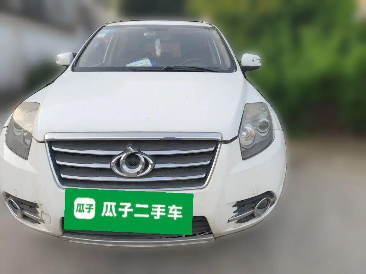 Geely Auto GX7 2015 Classic Edition 1.8L Manual Elite Model China V Standard — миниатюра 2
