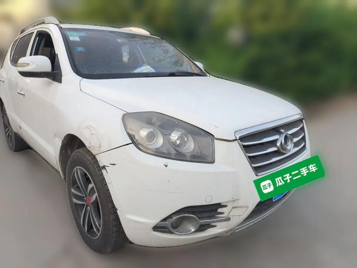 Geely Auto GX7 2015 Classic Edition 1.8L Manual Elite Model China V Standard — миниатюра 3