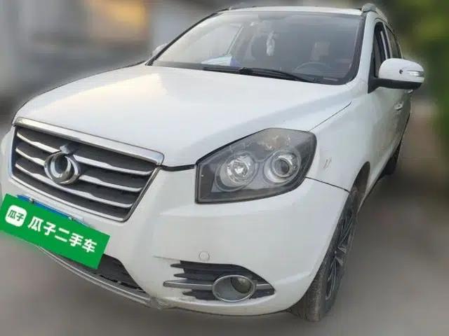 Geely Auto GX7 2015 Classic Edition 1.8L Manual Elite Model China V Standard