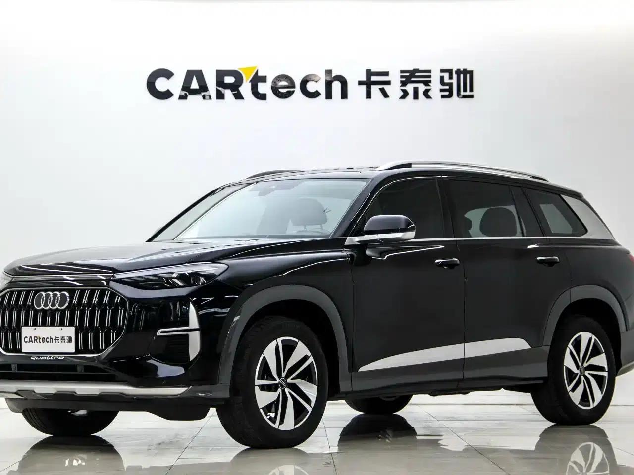 Audi Q6 2024 40 TFSI quattro Cloud View Edition, Feathered Forest Package, 7-seater — миниатюра 2
