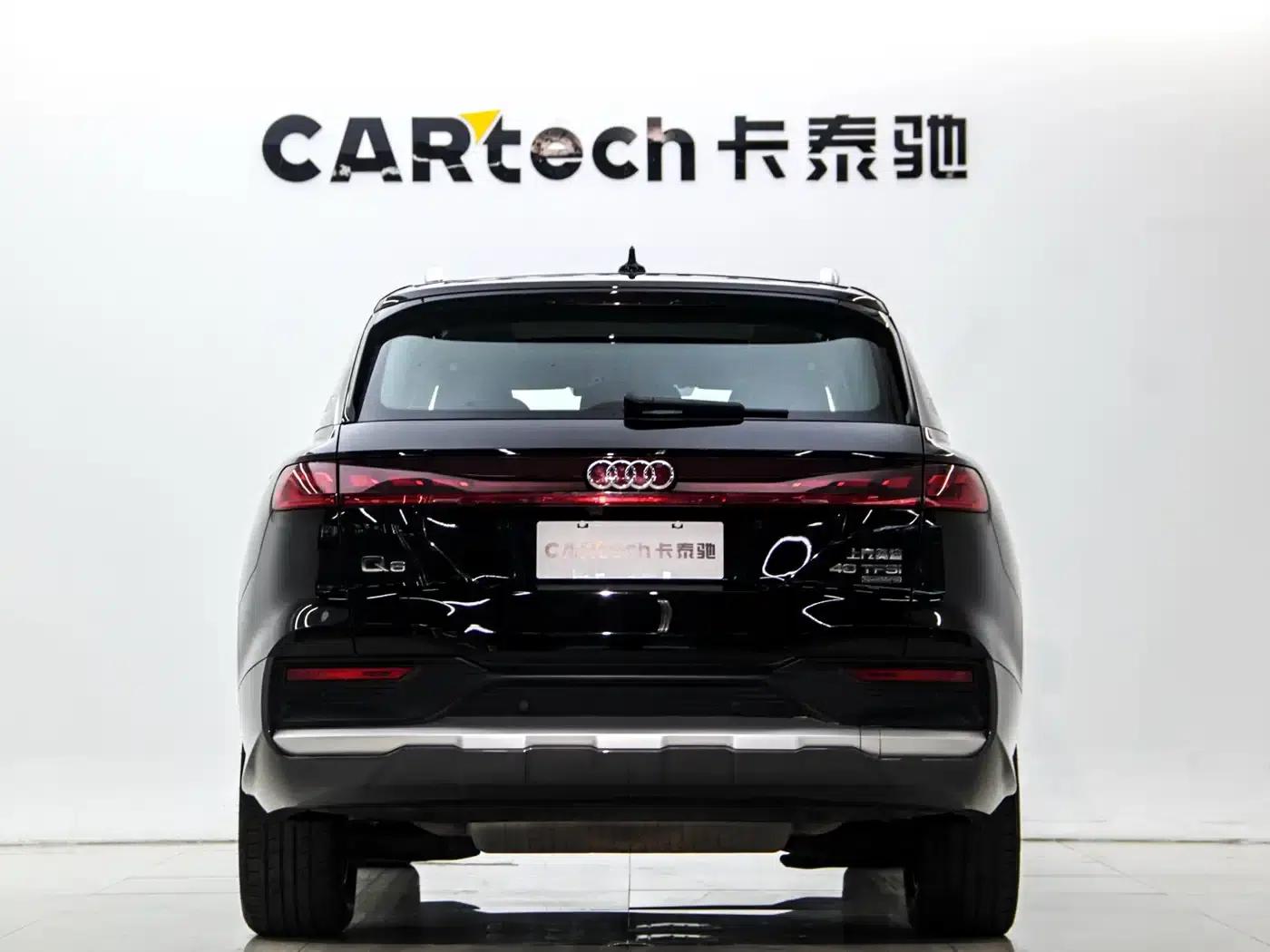 Audi Q6 2024 40 TFSI quattro Cloud View Edition, Feathered Forest Package, 7-seater — миниатюра 11