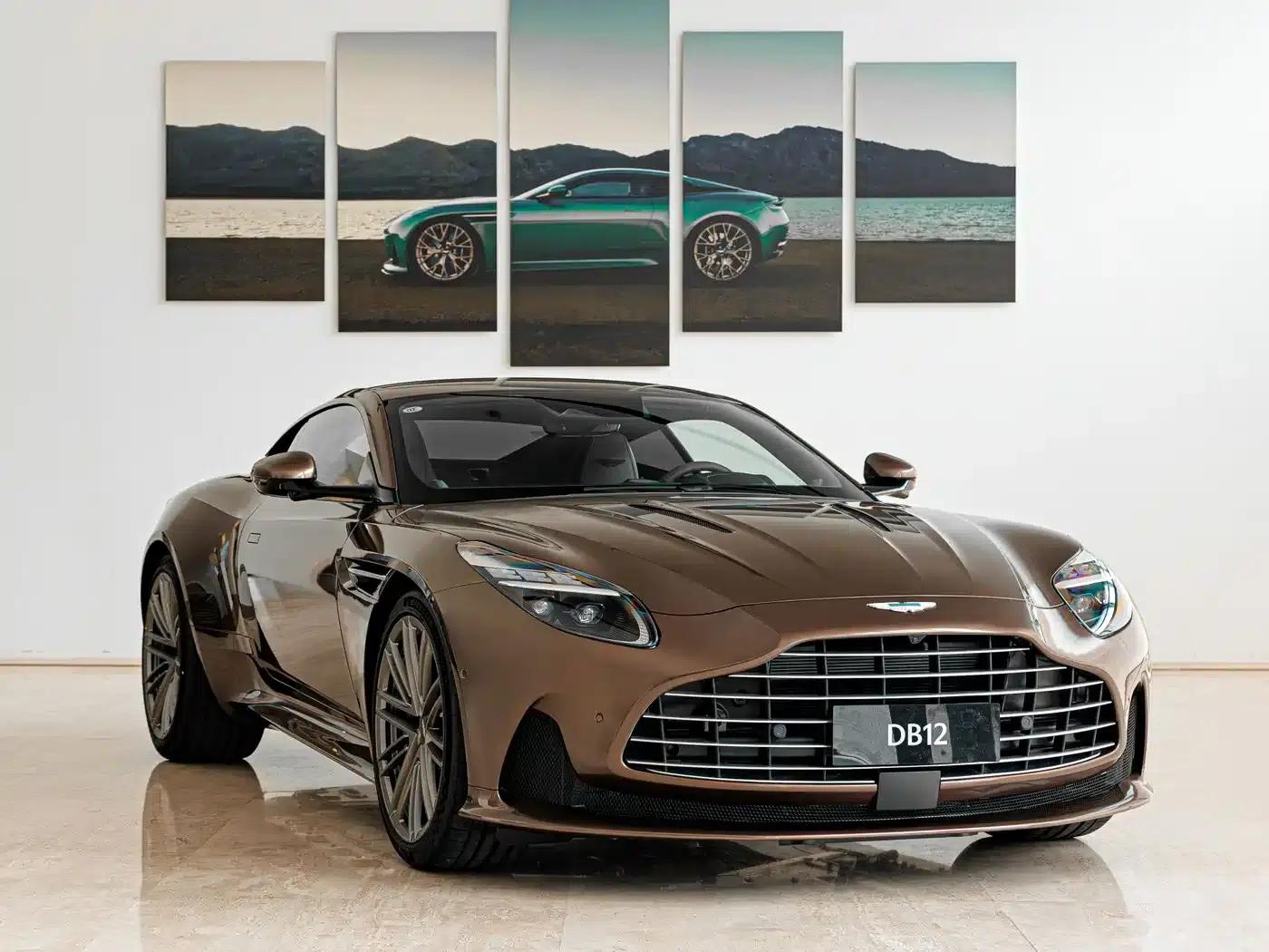 Aston Martin DB12 2025 4.0T V8 Coupe — миниатюра 4