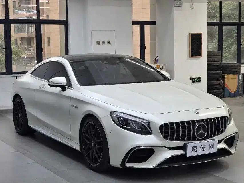 2018 Mercedes-Benz S-Class AMG S 63 4MATIC+ Coupe — миниатюра 3