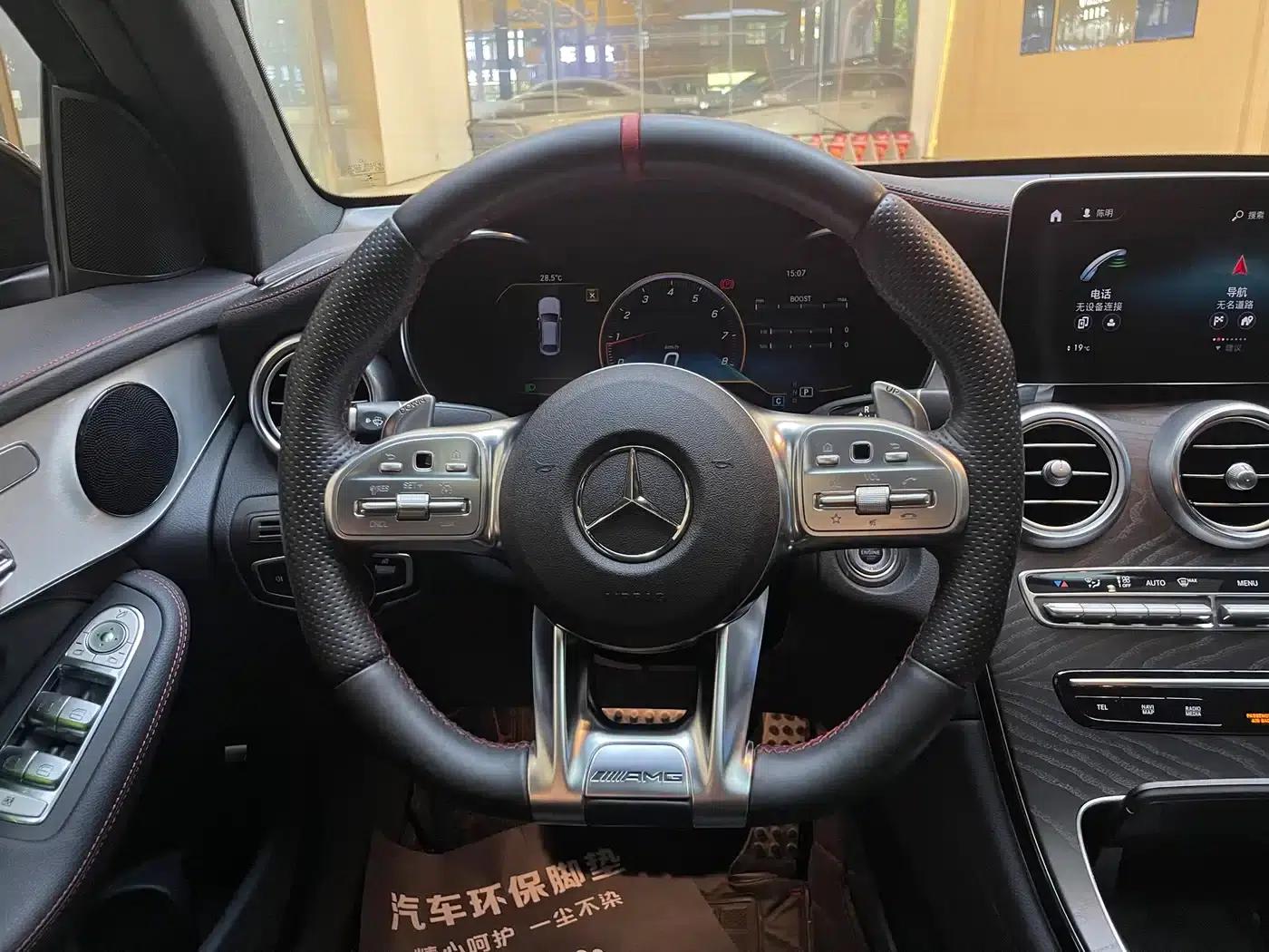 Mercedes-Benz GLC Coupe AMG 2022 AMG GLC 43 4MATIC Coupe SUV — миниатюра 14