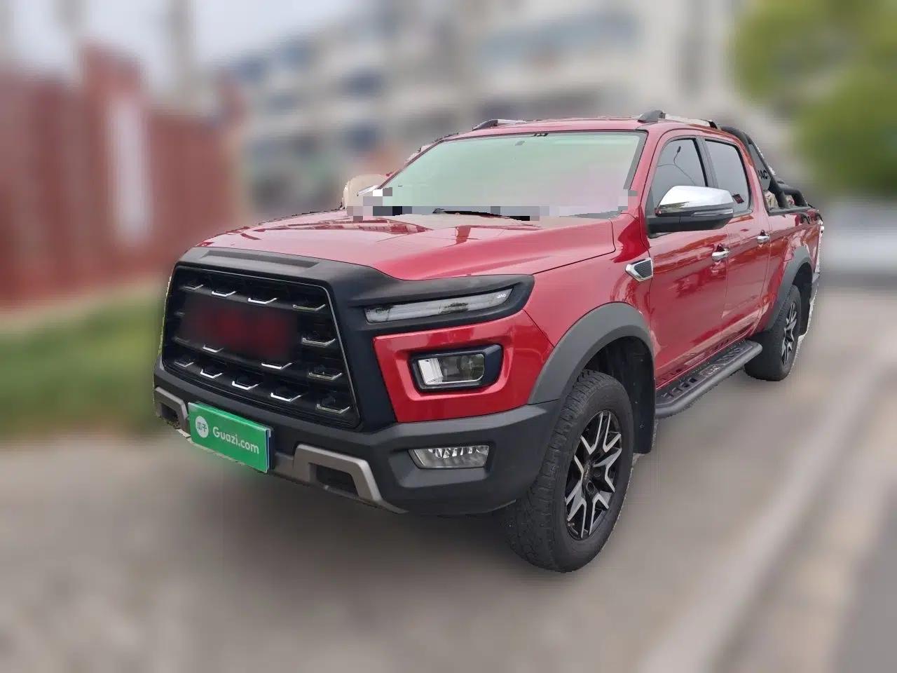 JAC Group Hantoo 2021 2.0T Commercial Version Manual Diesel Two-Wheel Drive Elite Large Double Cabin HFC4DB2-2E — миниатюра 1