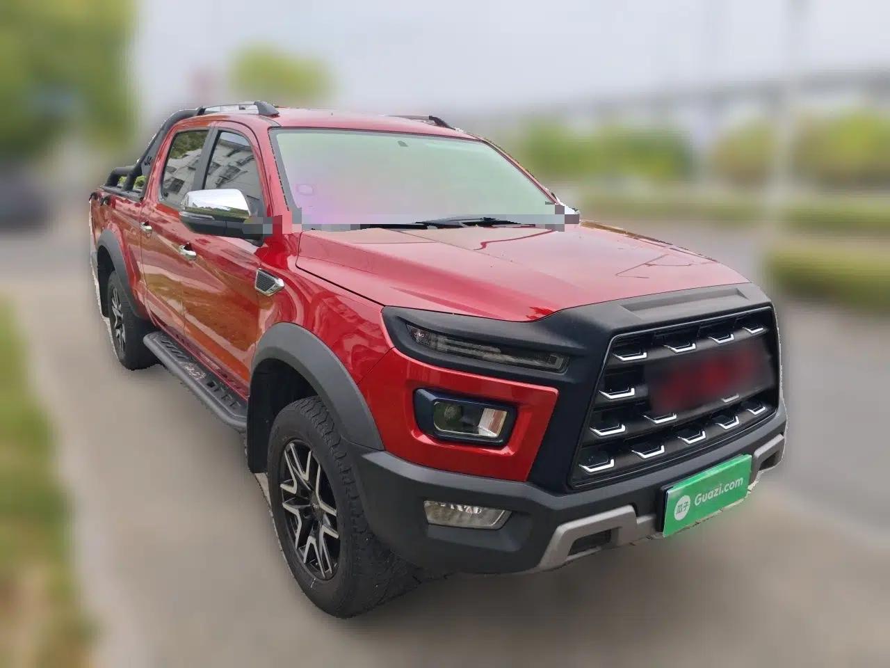 JAC Group Hantoo 2021 2.0T Commercial Version Manual Diesel Two-Wheel Drive Elite Large Double Cabin HFC4DB2-2E — миниатюра 3