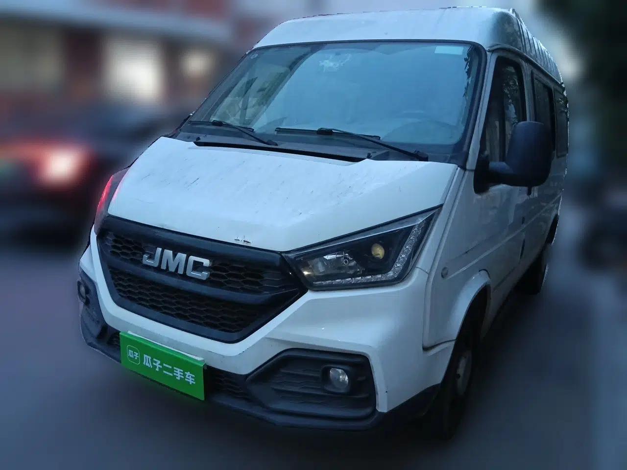 JMC Transit 2019 2.8T Commercial Version Short Wheelbase Mid-Roof 6-Seater China VI JX493 — миниатюра 1