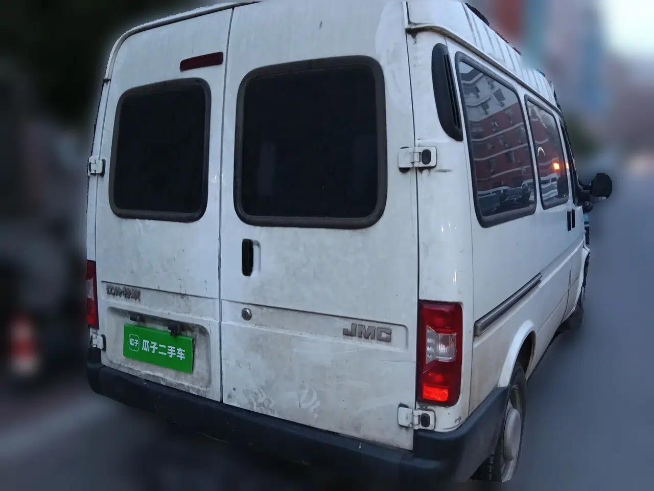 JMC Transit 2019 2.8T Commercial Version Short Wheelbase Mid-Roof 6-Seater China VI JX493 — миниатюра 6