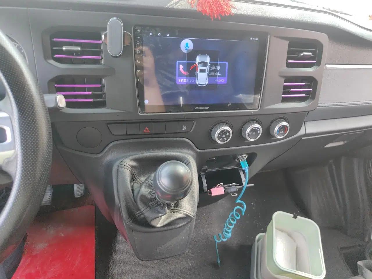 JMC Fushun 2025 2.0T 6MT Diesel Mid-Drive Mid-Roof Commercial Multi-Purpose 7-Seater Passenger Vehicle — миниатюра 14