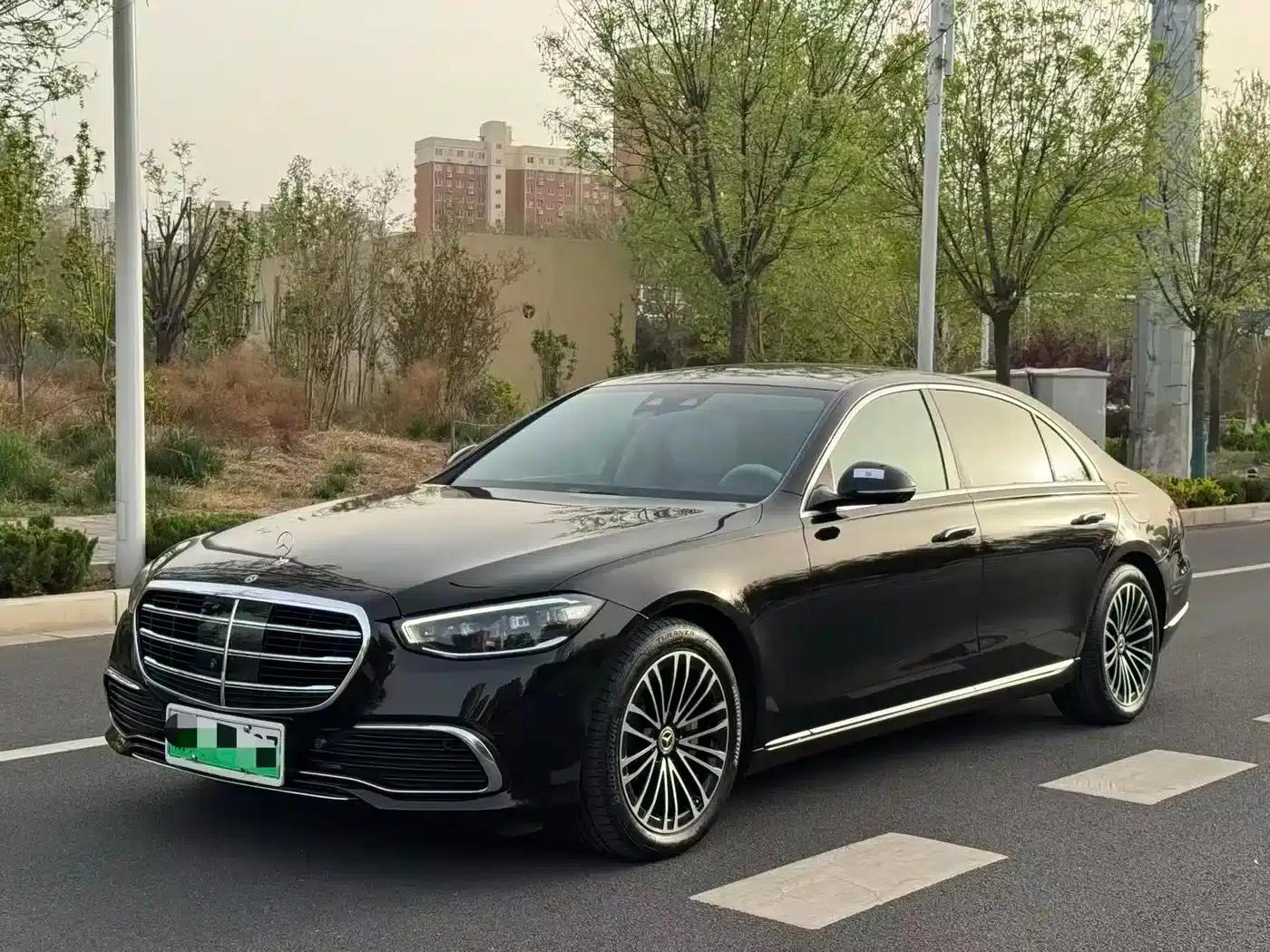 Mercedes-Benz S-Class PHEV 2023 S 450 e L Plug-in Hybrid Sedan — миниатюра 14