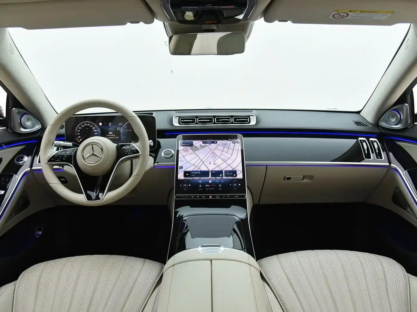 Mercedes-Benz S-Class PHEV 2023 S 450 e L Plug-in Hybrid Sedan — миниатюра 22